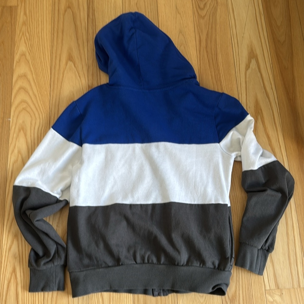 Disney Parks Mickey Mouse Hoodie Small Colorblock Zip Up Jacket Graphic - Picture 5 of 6